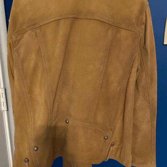 WeTheFree Beige Suede jacket . 100% Cow Leather. NWOT. Beige. Size medium - Picture 10 of 10